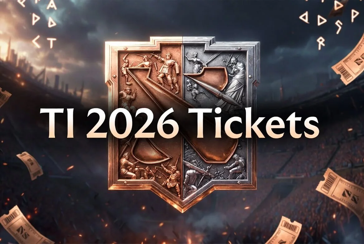 Продажи и арена турнира по Dota 2 в Шанхае